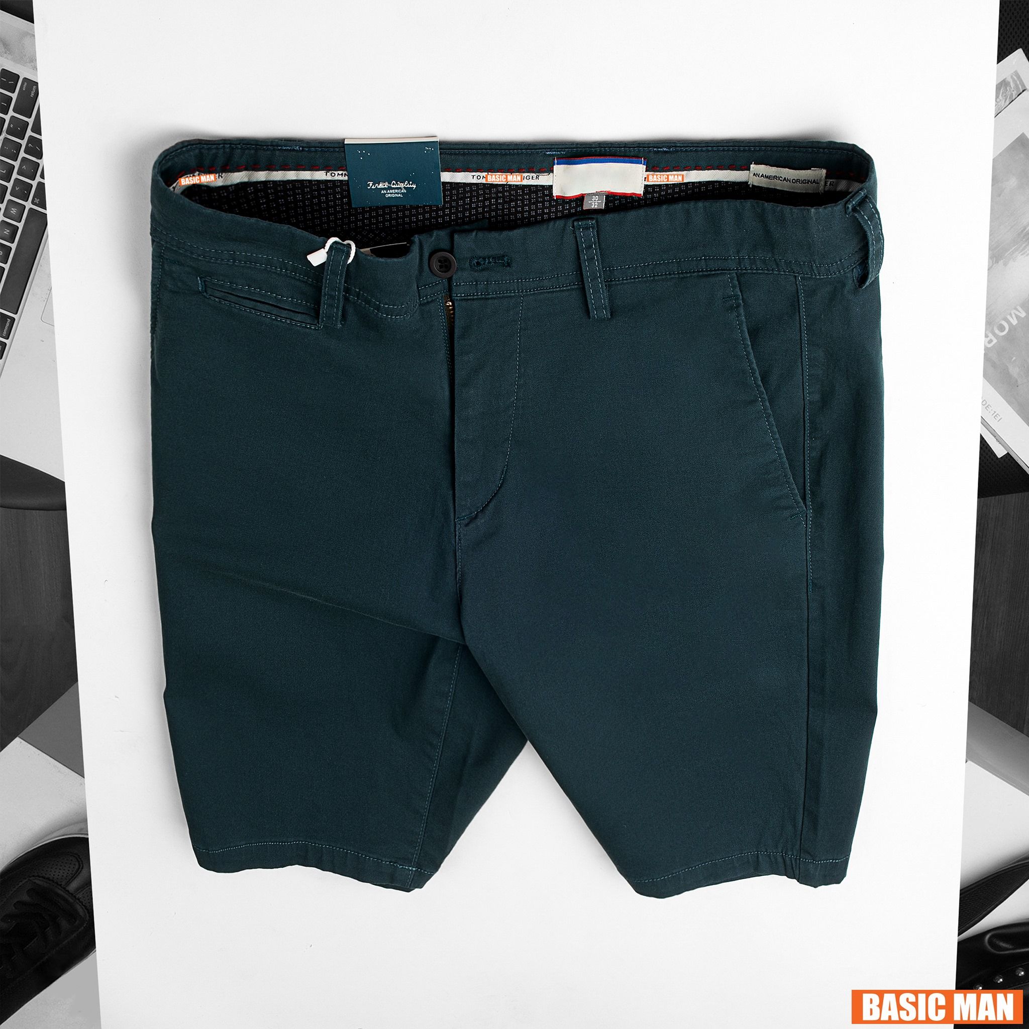 SHORT KAKI CHINOS TOMMY 8 MÀU
