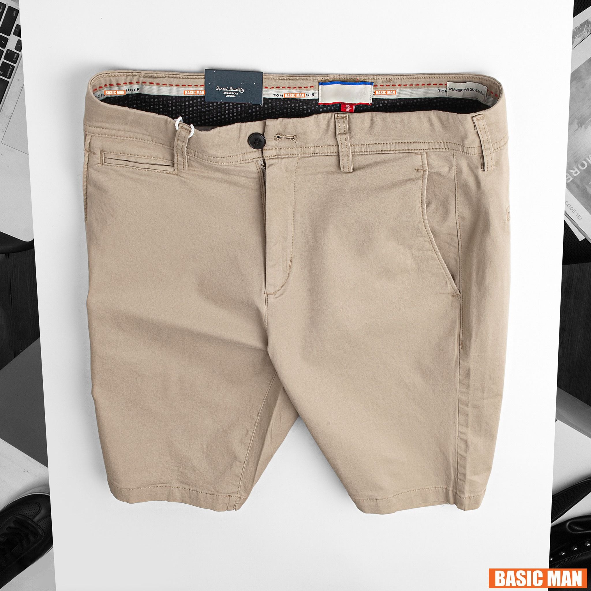 SHORT KAKI CHINOS TOMMY 8 MÀU