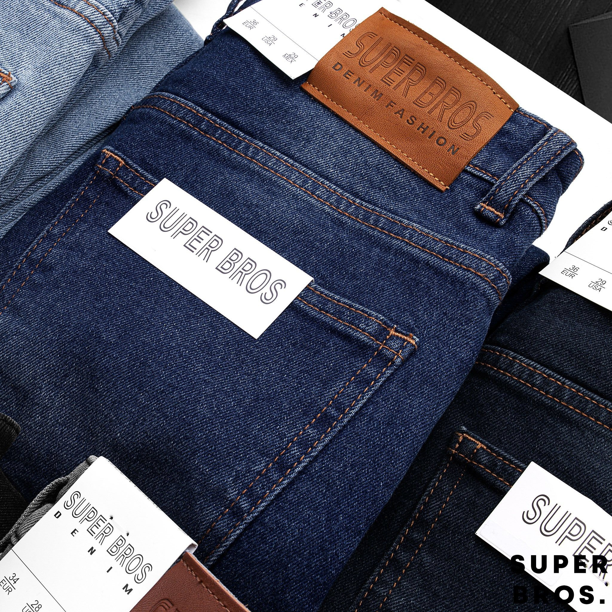 JEAN SUPER BROS WASH 7M