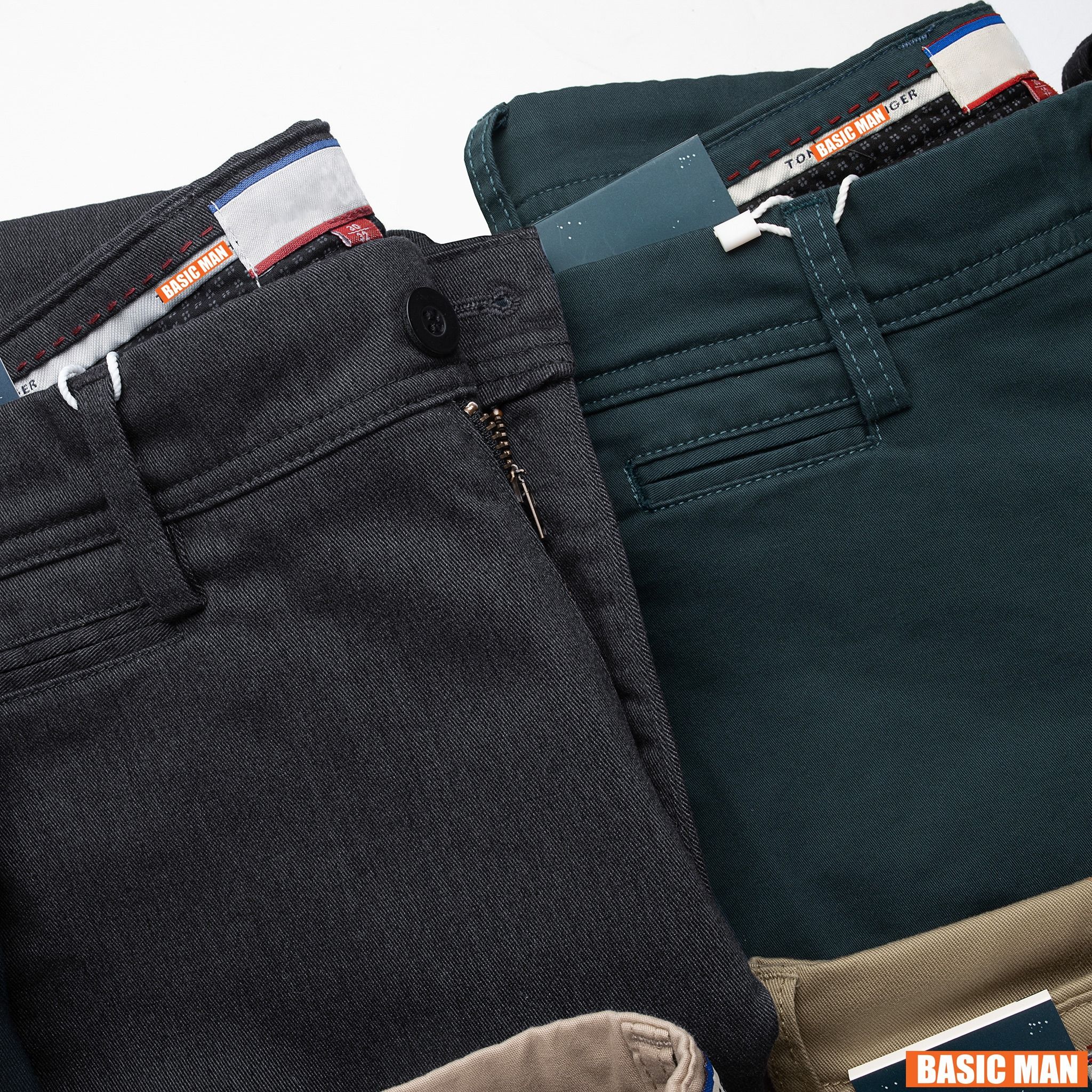 SHORT KAKI CHINOS TOMMY 8 MÀU
