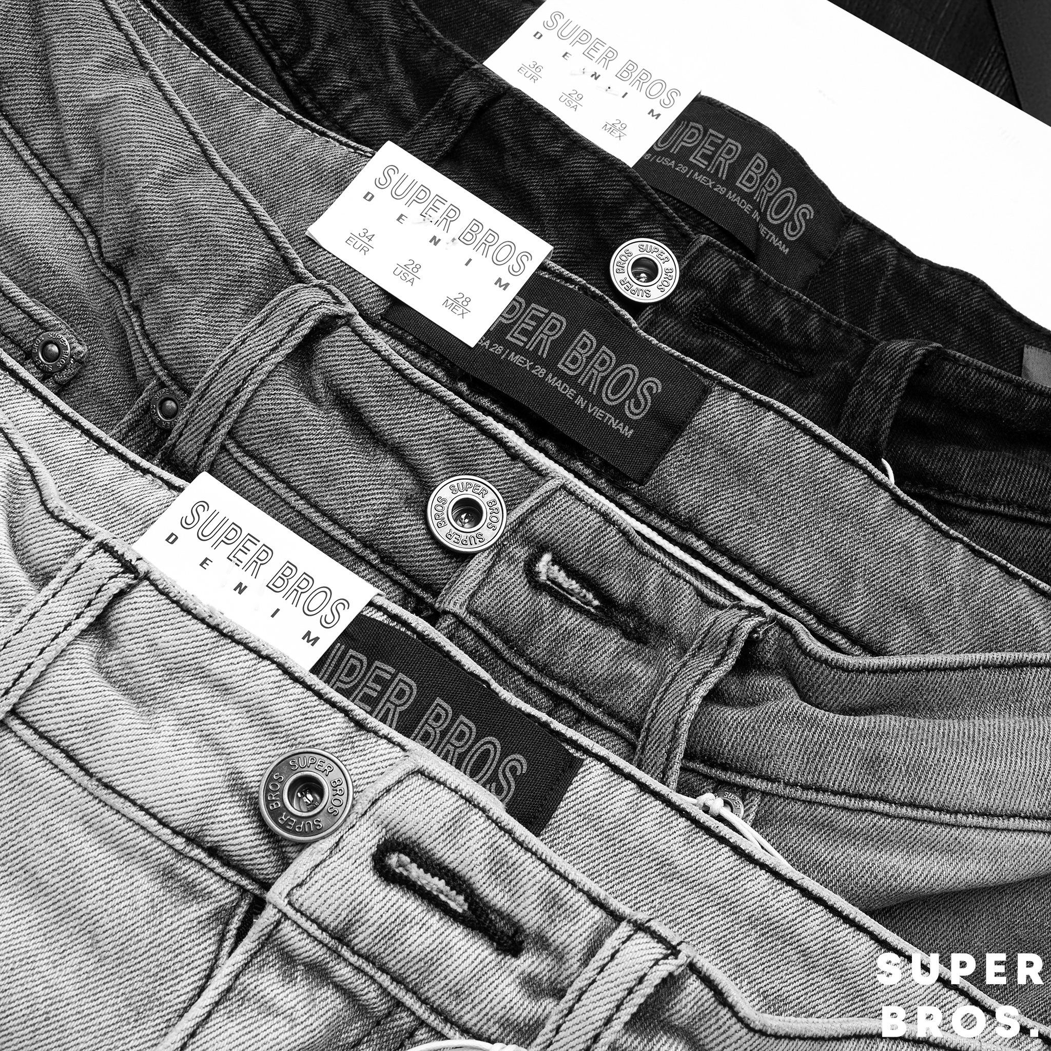 JEAN SUPER BROS WASH 7M