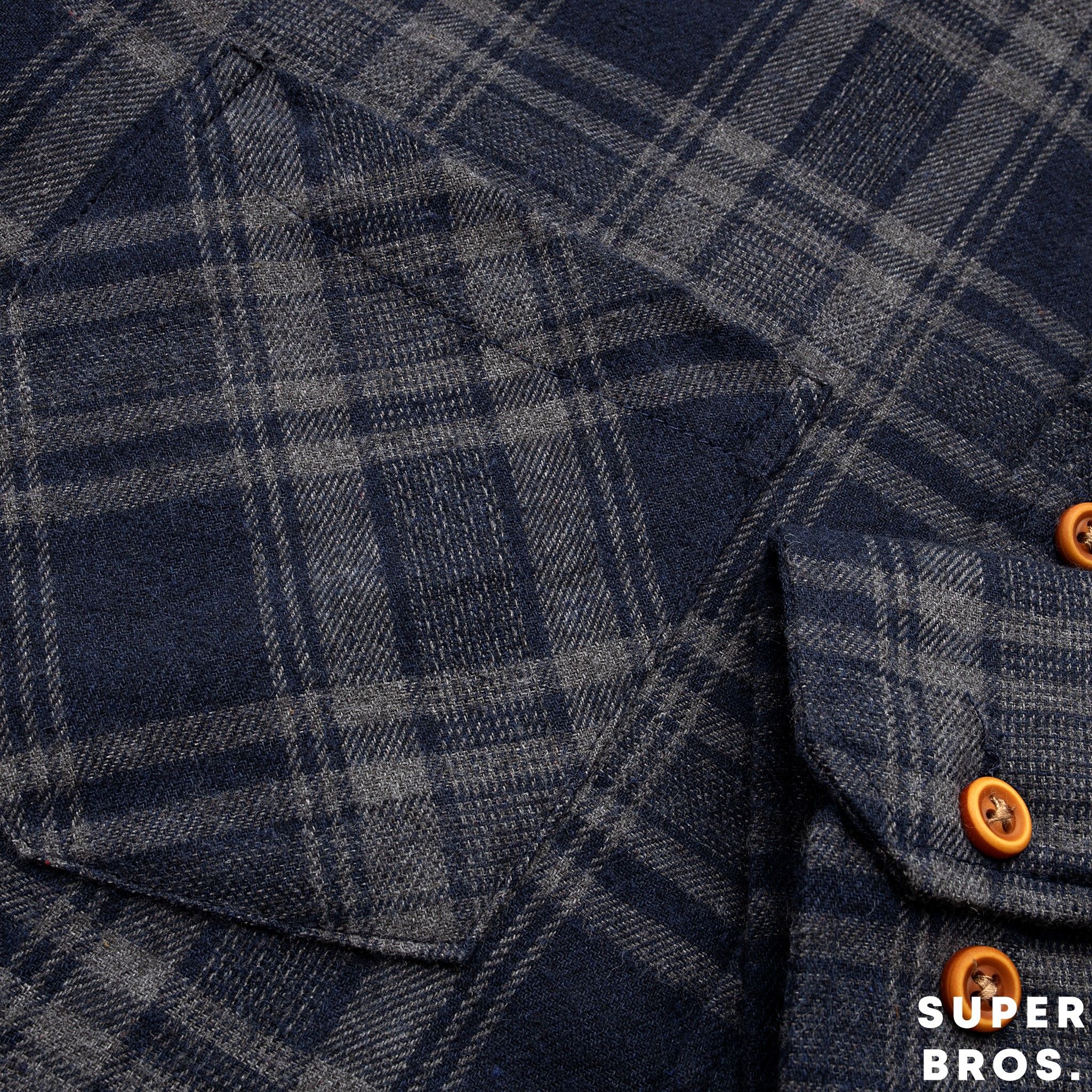SƠ MI FLANNEL S.BROS