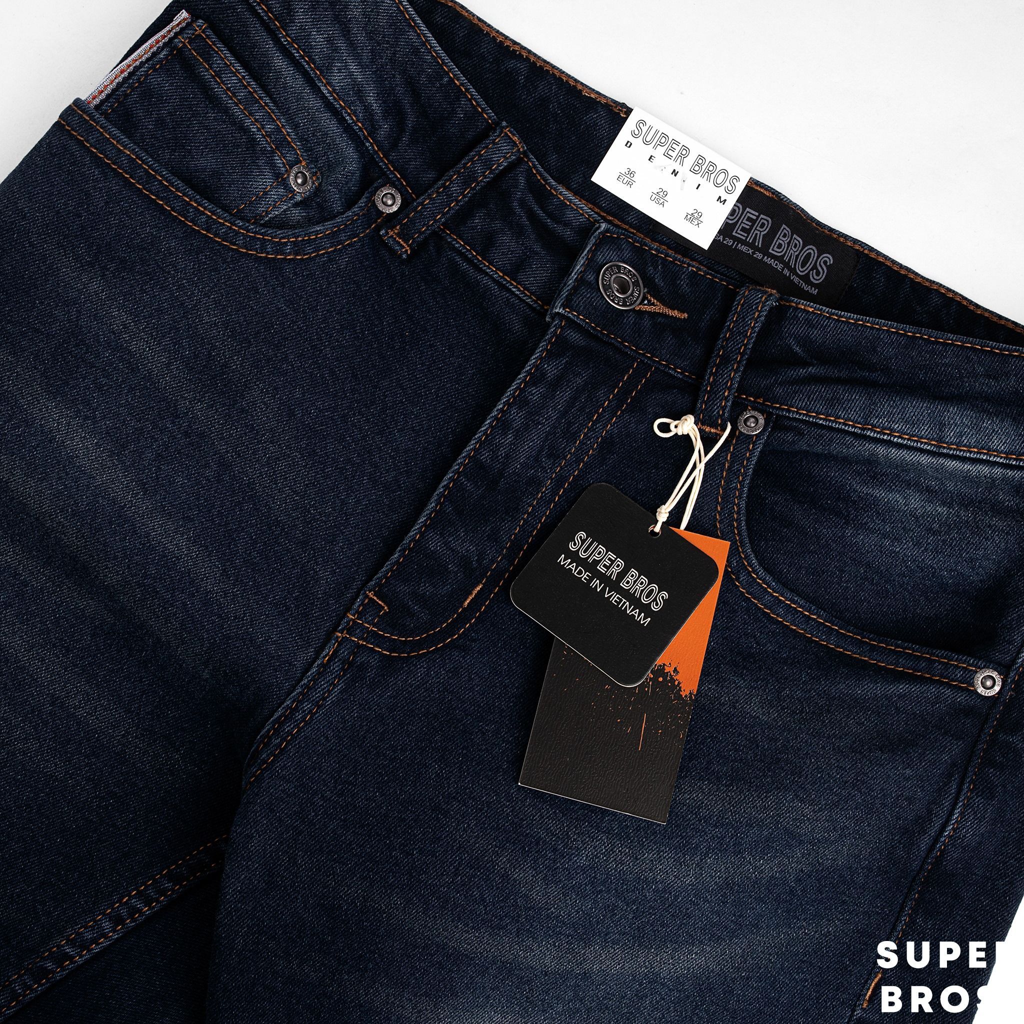 JEAN SUPER BROS DARK BLUE
