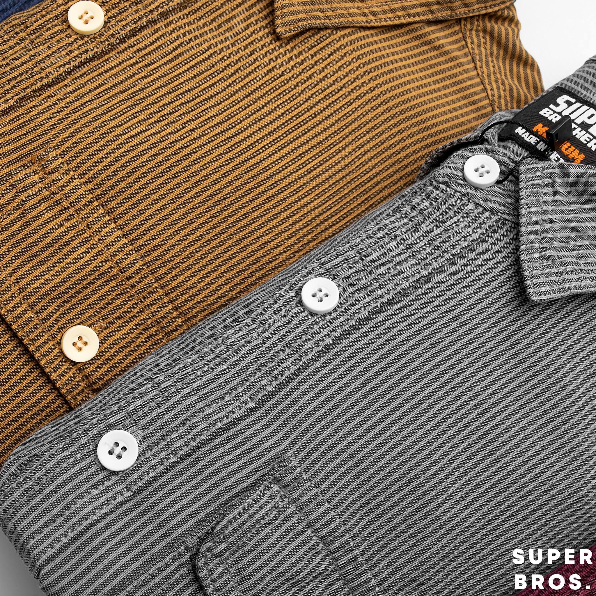 SƠ MI SUPER BROS SỌC