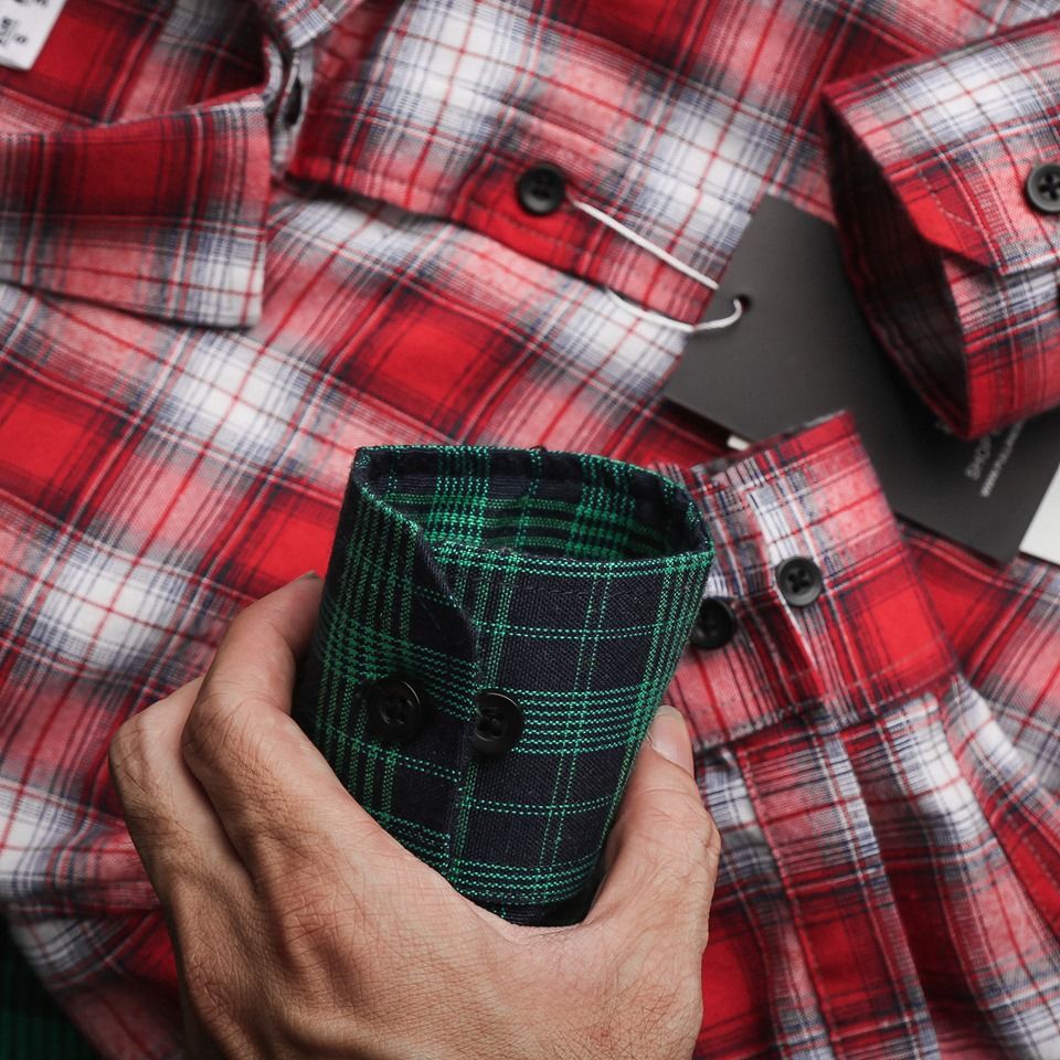 SƠ MI FLANNEL P&B
