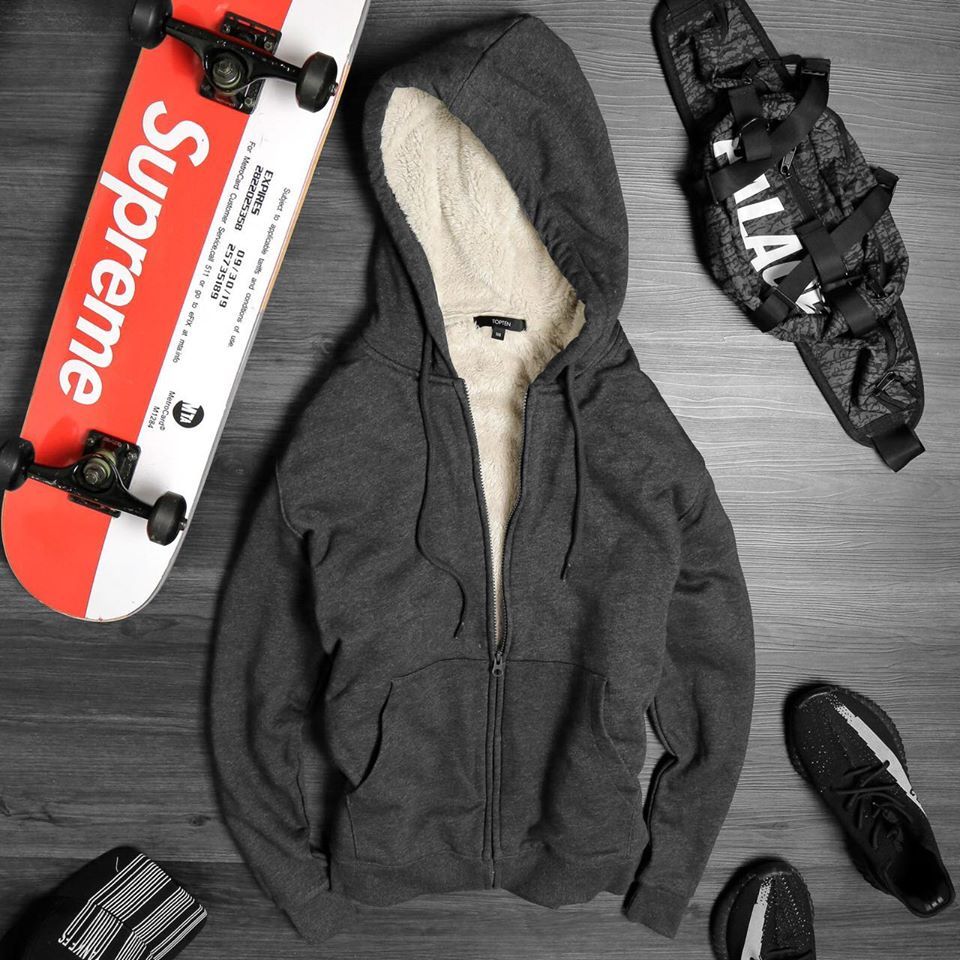HOODIE LÔNG CỪU