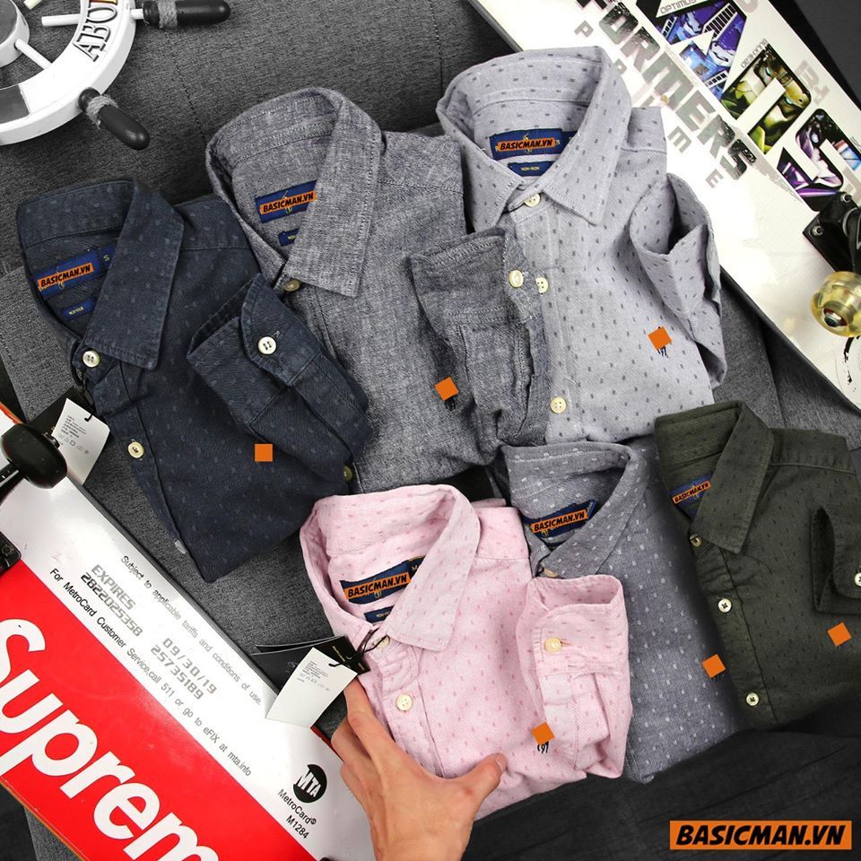 SƠ MI DENIM POLO