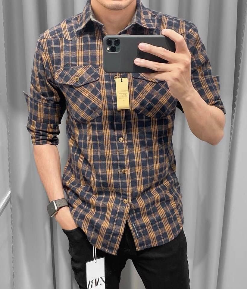 SƠ MI FLANNEL AE