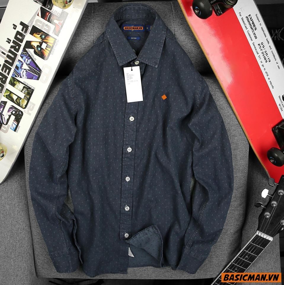 SƠ MI DENIM POLO