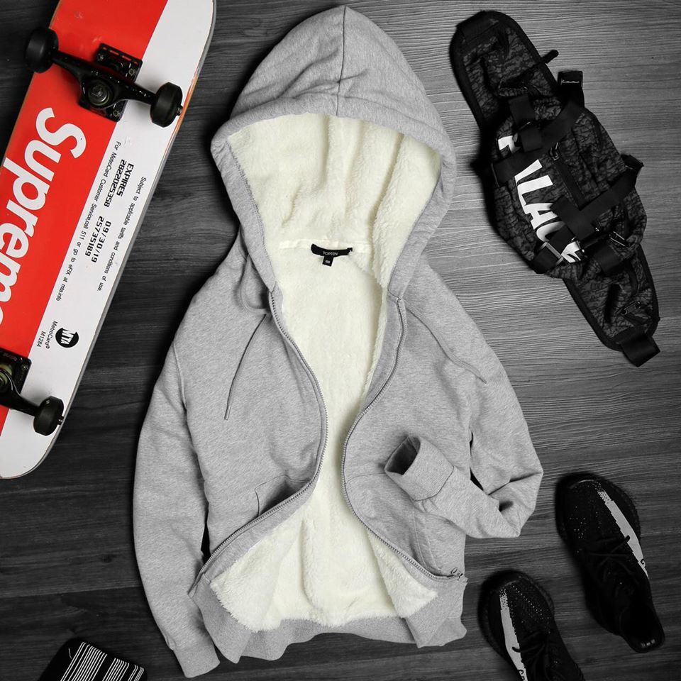 HOODIE LÔNG CỪU