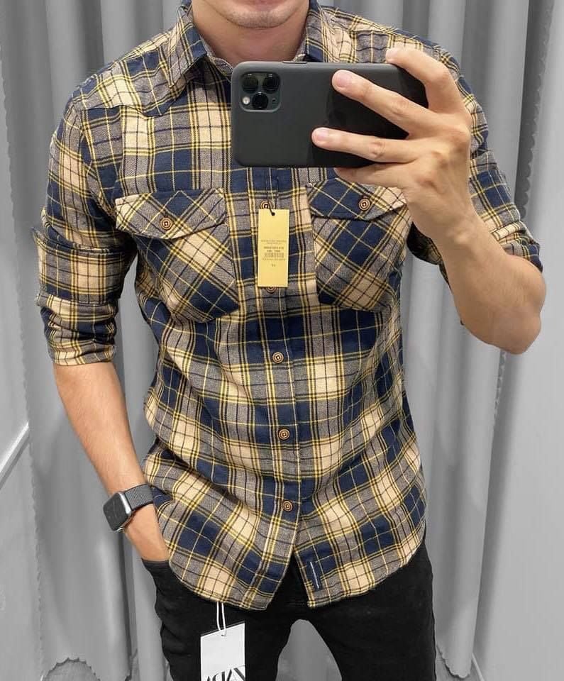 SƠ MI FLANNEL AE