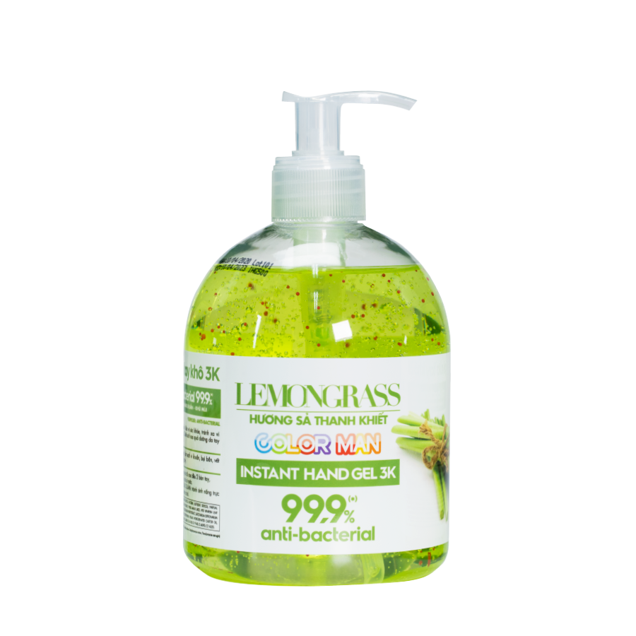 Gel Rửa Tay 500ml - Hương Sả Thanh Khiết