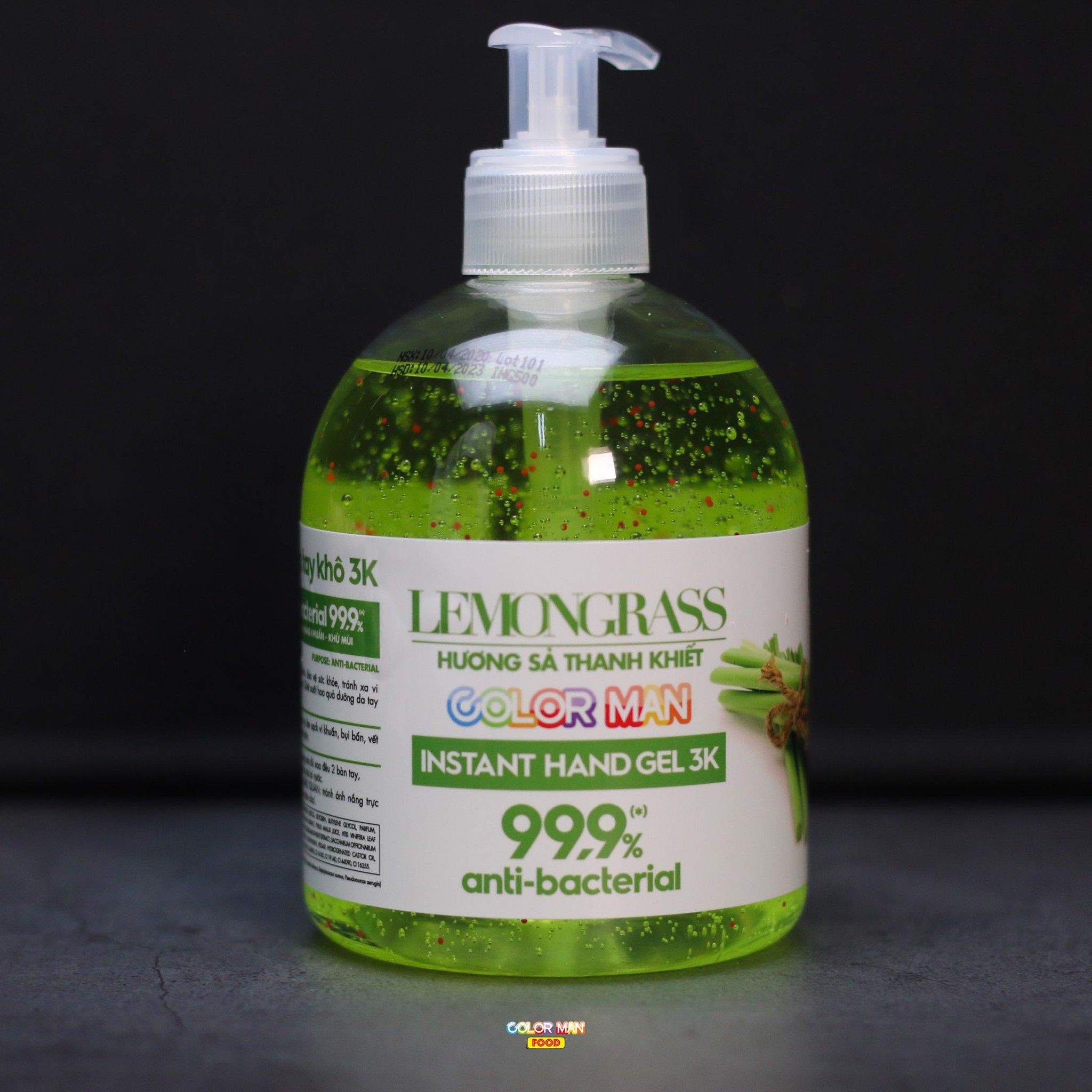 Gel Rửa Tay 500ml - Hương Sả Thanh Khiết