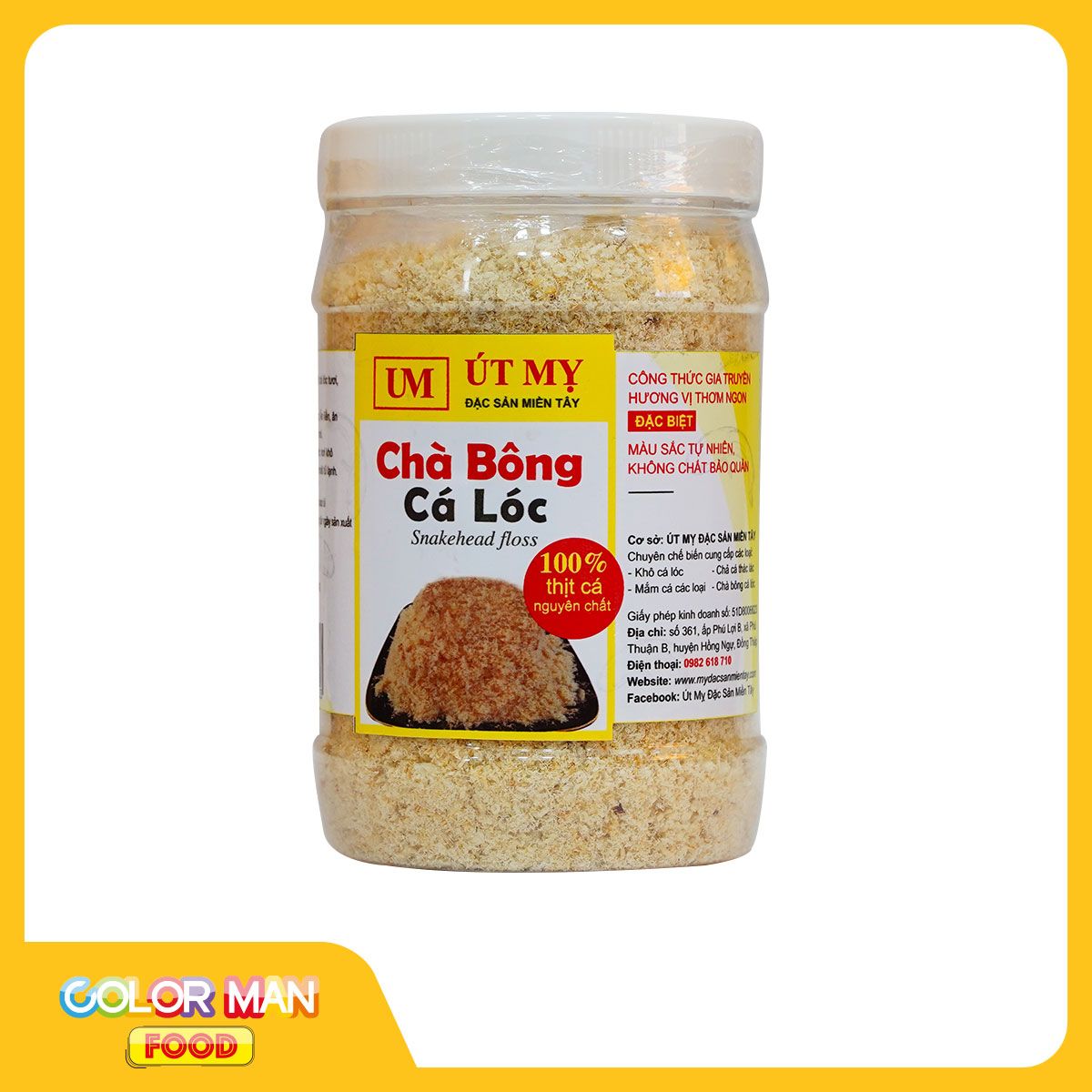 Chà Bông Cá Lóc 250g
