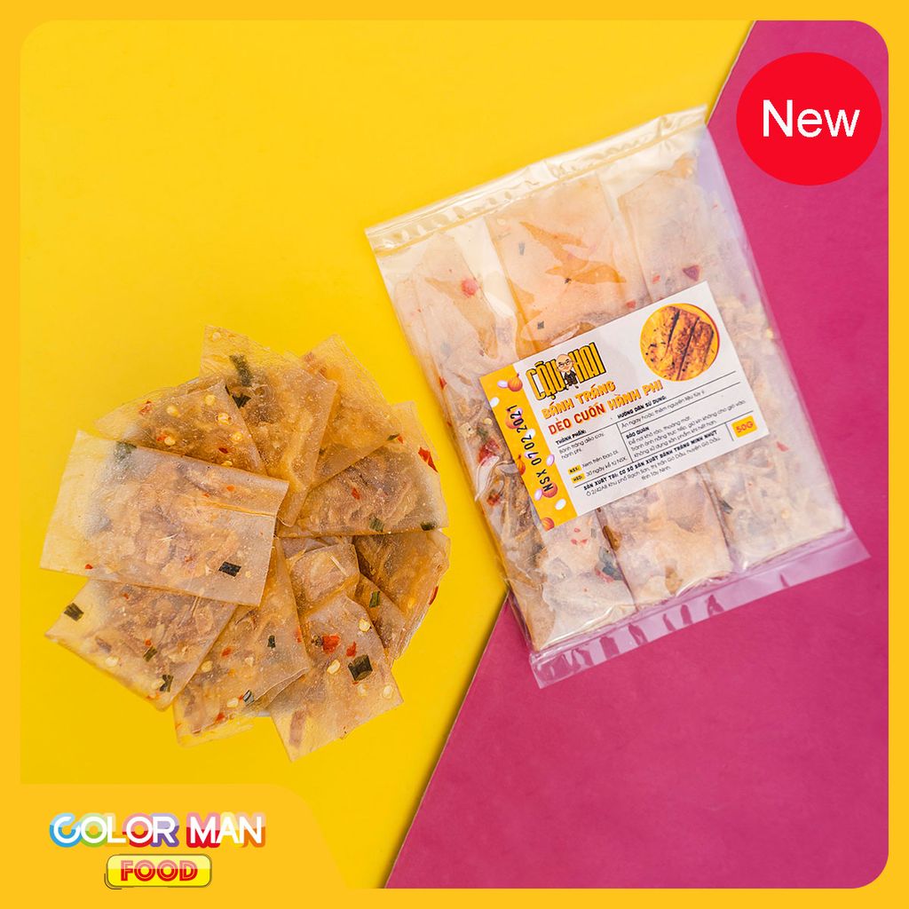 Bánh Tráng Dẻo Cuốn Hành Phi Cậu Hai (50g)
