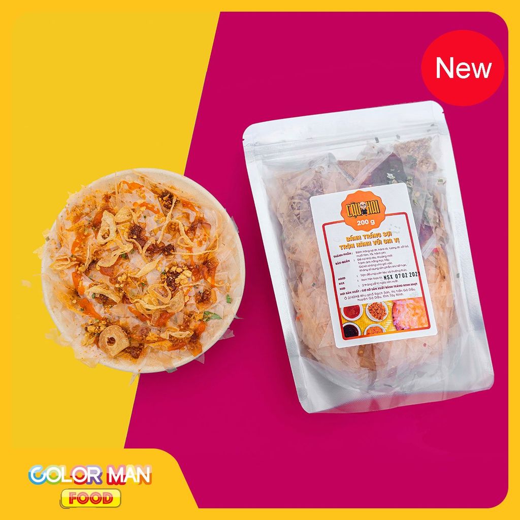 Bánh Tráng Trộn Hành Với Gia Vị Cậu Hai (200g)