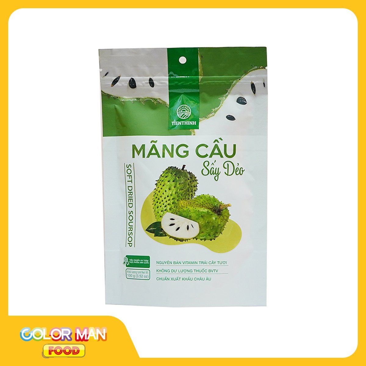 Mãng Cầu Sấy Dẻo 100g