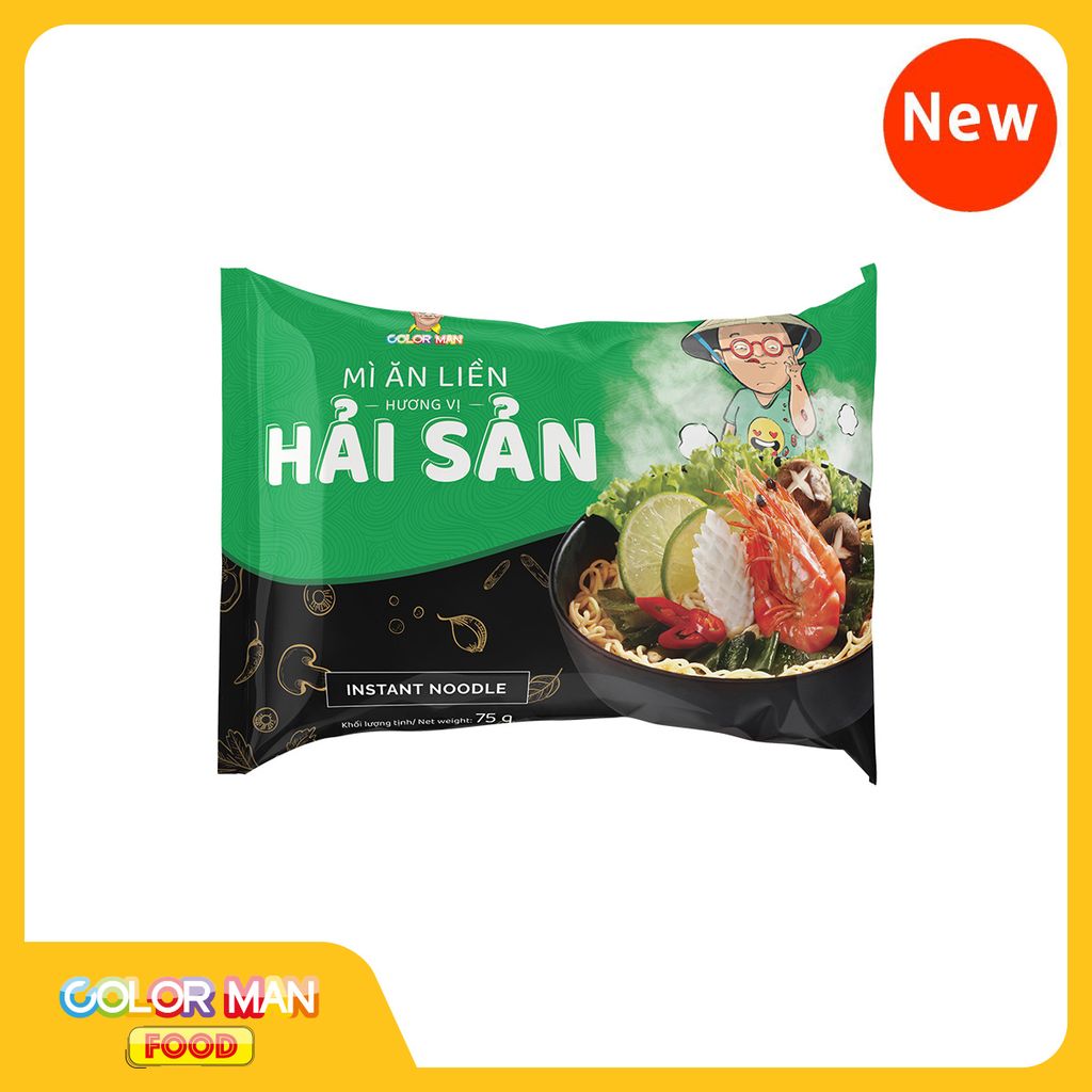 Mì Ăn Liền Color Man - Hải sản