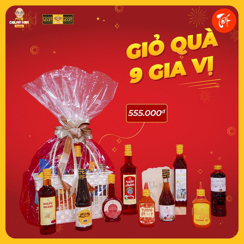 Giỏ Quà 9 Gia Vị