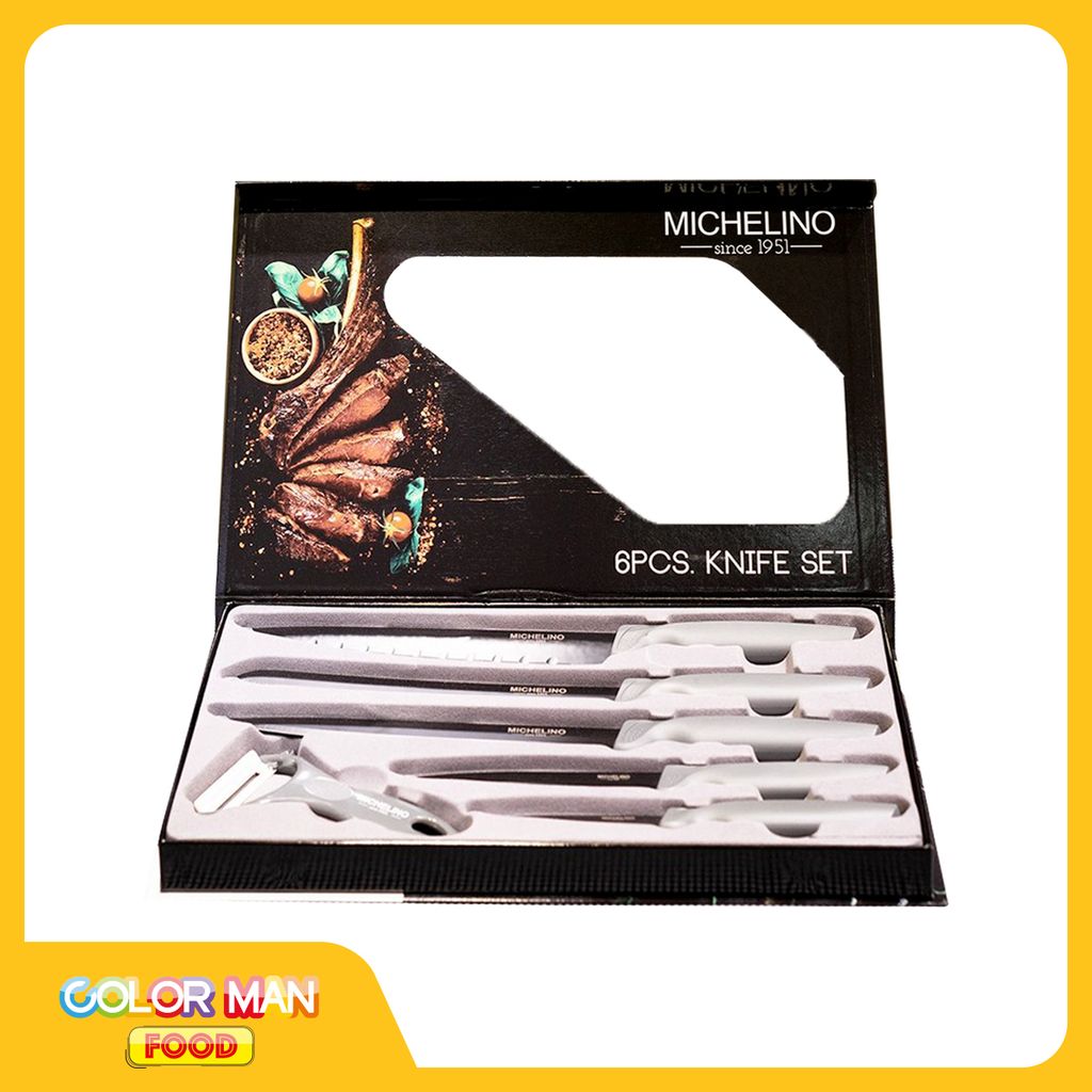 Set Bộ Dao Cán Đen Đức (1300gr)