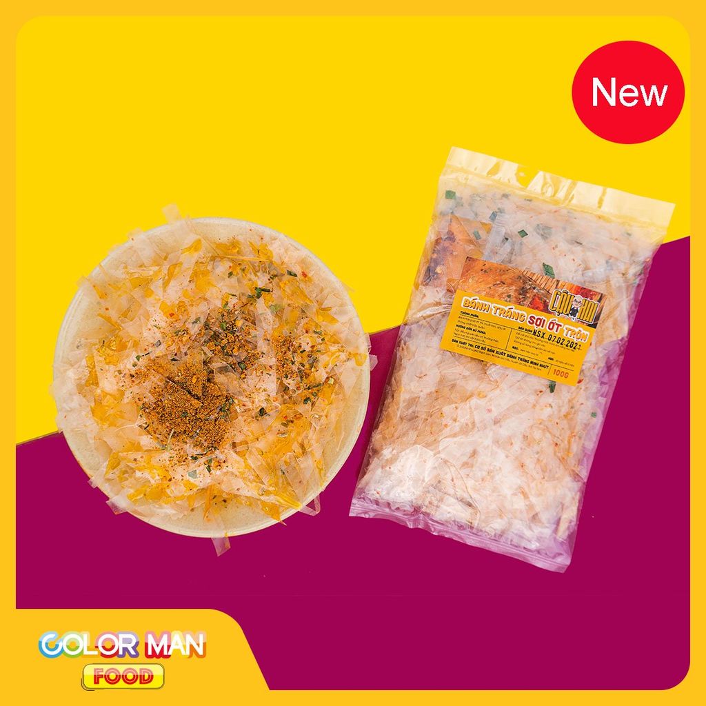Bánh Tráng Sợi Ớt Trộn Cậu Hai (100g)