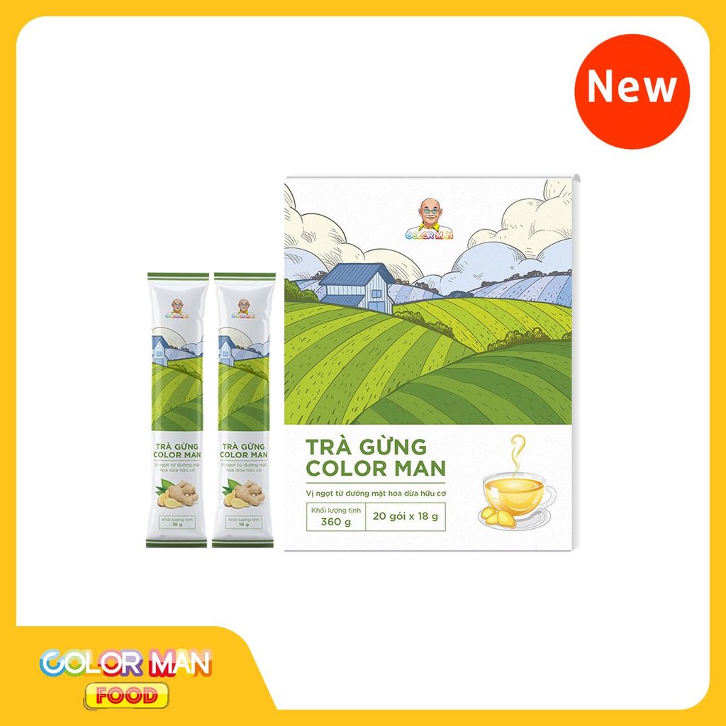 Trà Gừng Color Man (20 gói x 18g)