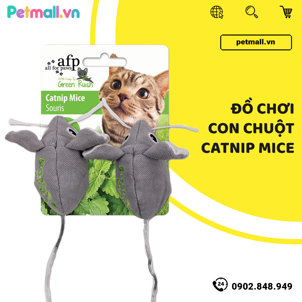 Đồ chơi con chuột Catnip Mice