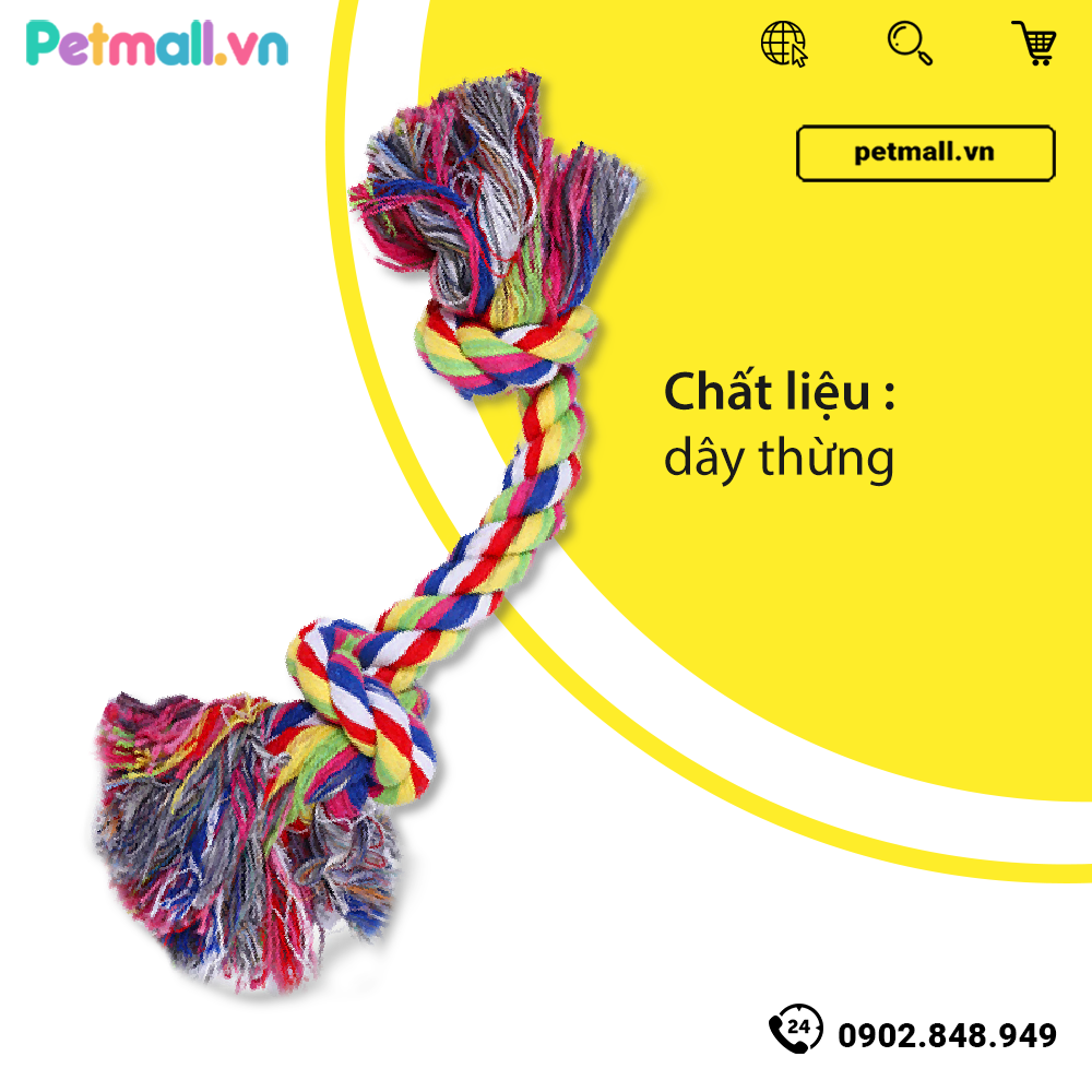 Đồ chơi dây thừng nhiều màu Mon Ami