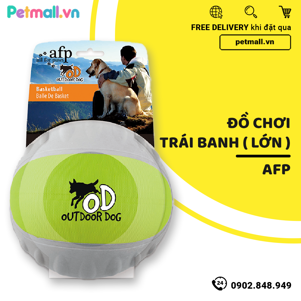 Đồ chơi trái banh Outdoor Dog ( 10 x 10 x 10cm )