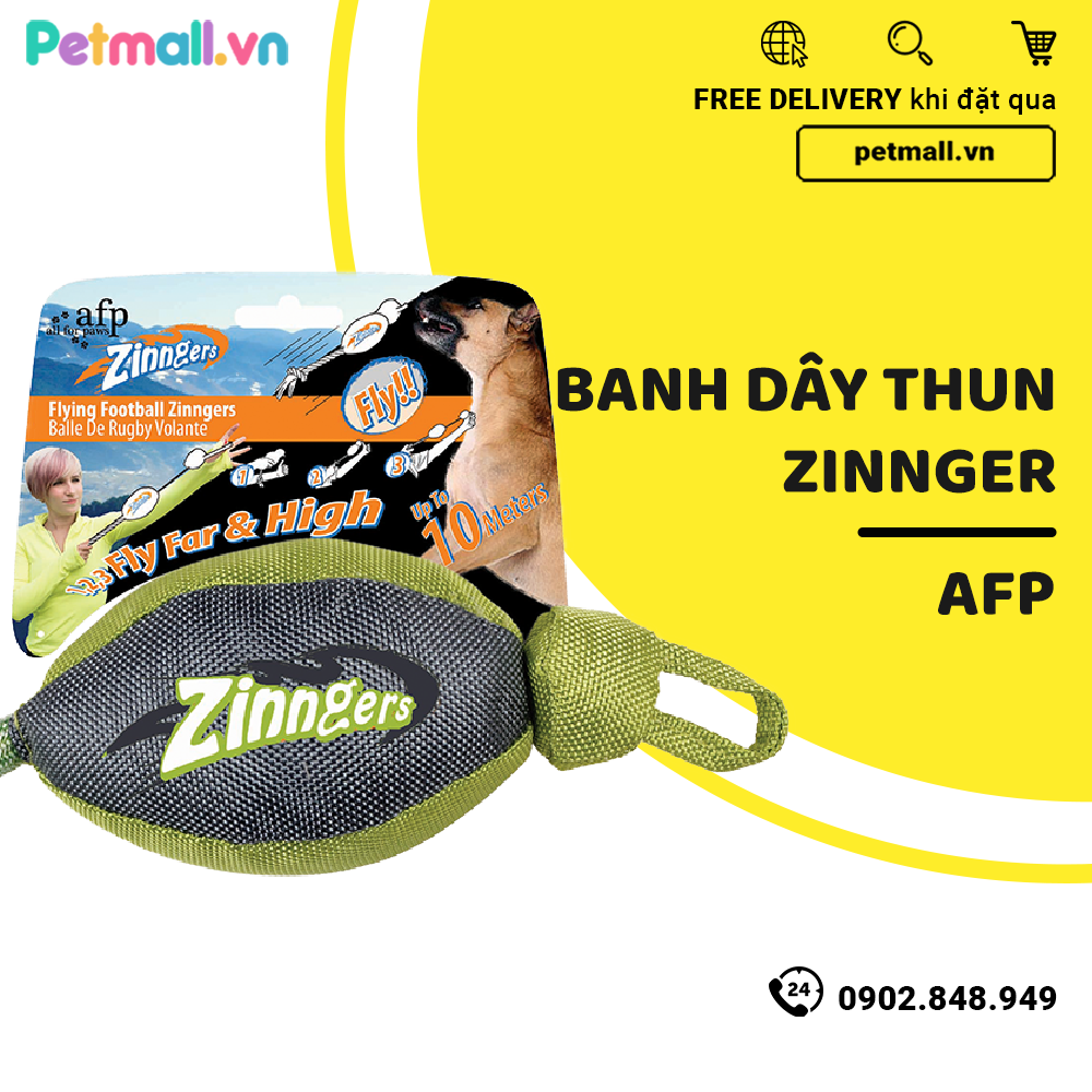 Đồ chơi banh dây thun Zinngers