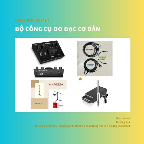 Bộ công cụ đo đạc âm thanh cơ bản