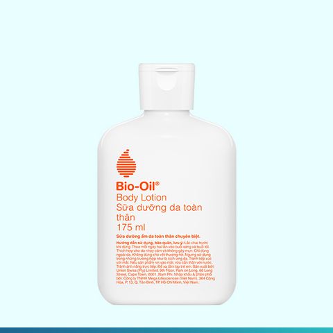  Sữa dưỡng thể siêu nhẹ không nhờn giúp nuôi dưỡng da mướt mịn - BIO-OIL BODY LOTION (chai 175ml) 