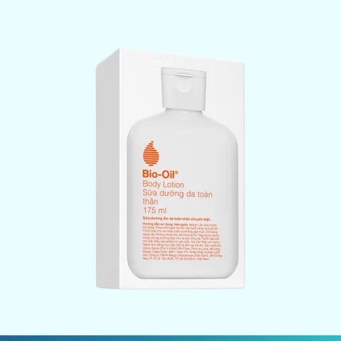  Sữa dưỡng thể siêu nhẹ không nhờn giúp nuôi dưỡng da mướt mịn - BIO-OIL BODY LOTION (chai 175ml) 