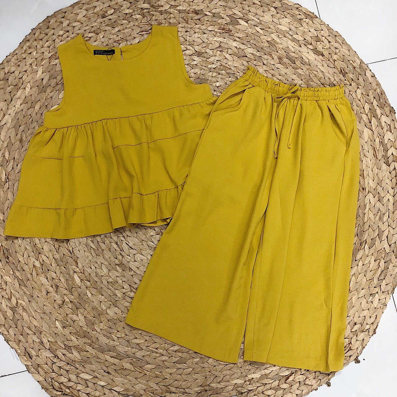 SET BABYDOLL ỐNG RỘNG