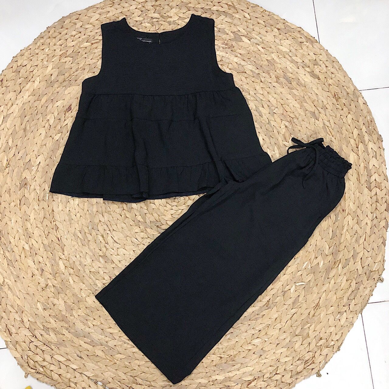 SET BABYDOLL ỐNG RỘNG