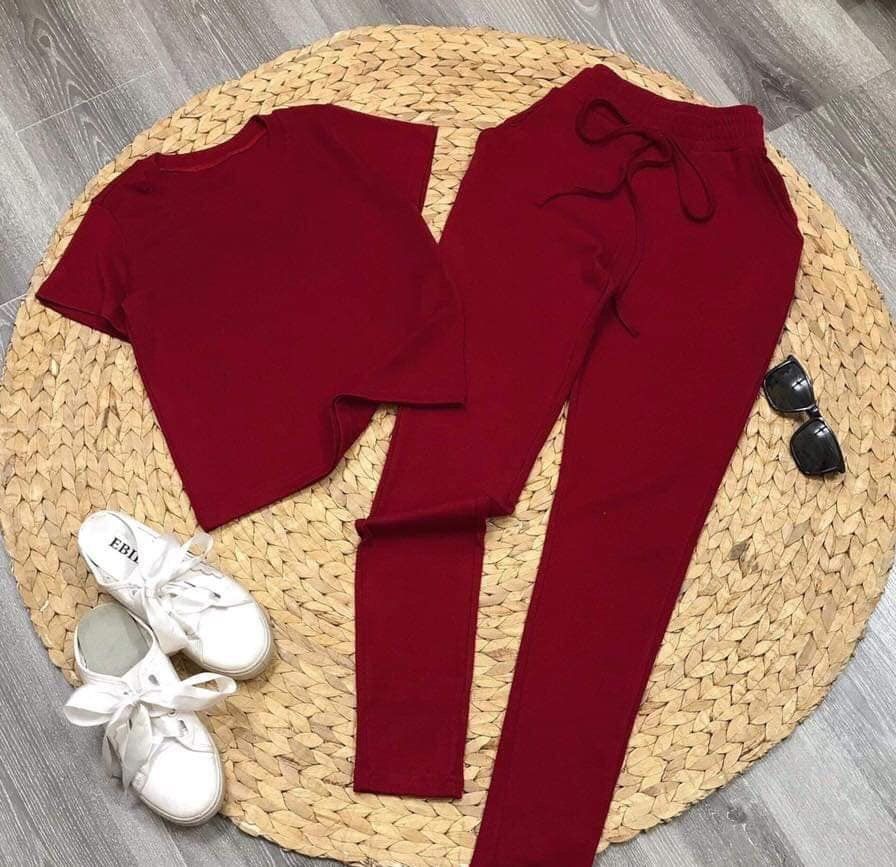 SET CROPTOP TRƠN 44-58kg - DG05001