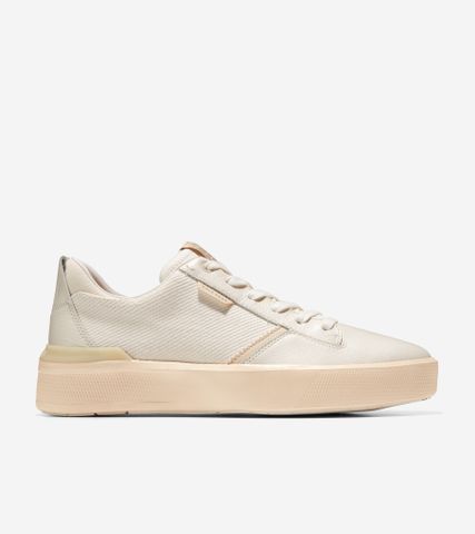 GRANDPRØ CREW SNEAKER - BEIGE / 7 / WIDE