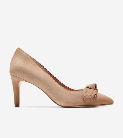 BELLPORT BOW PUMP - BEKHAKI / 5.5 / MEDIUM