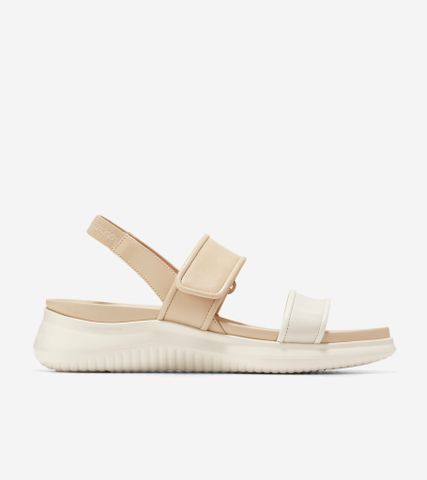 ZERØGRAND MERITT SANDAL - BEKHAKI / 5 / WIDE