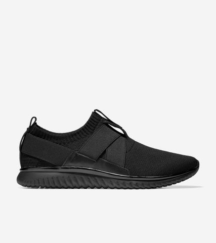 GRAND MOTION STITCHLITE SLIP ON SNEAKER - BLACK / 7