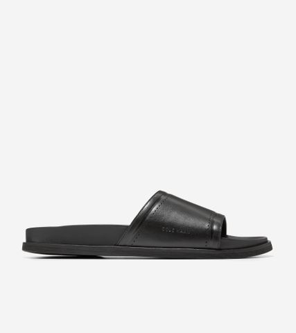 MODERN CLASSICS SLIDE SANDAL - BLACK / 7 / WIDE