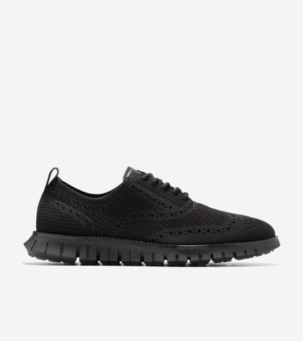 ZERØGRAND REMASTERED STITCHLITE WINGTIP - BLACK / 7 / WIDE