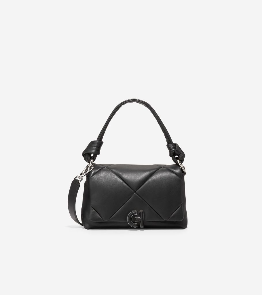 quilted shoulder bag