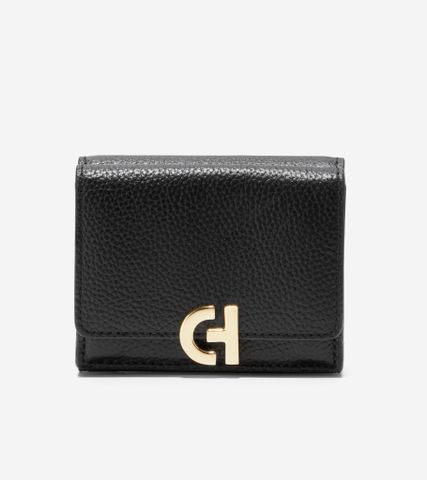 ESSENTIAL COMPACT WALLET - BLACK