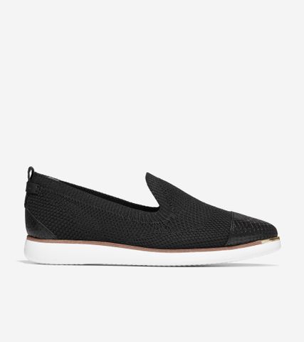 GRAND AMBITION SLIP ON LOAFER - BLACK / 5