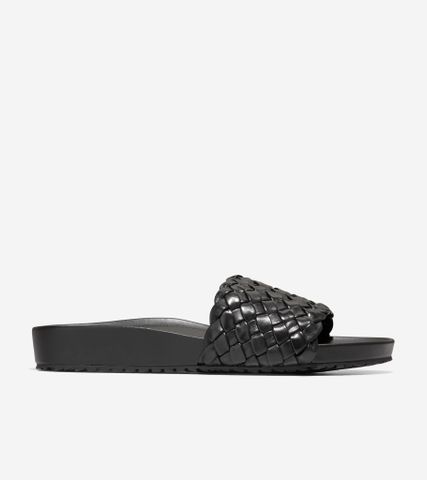 MOJAVE SLIDE SANDAL - BLACK / 8