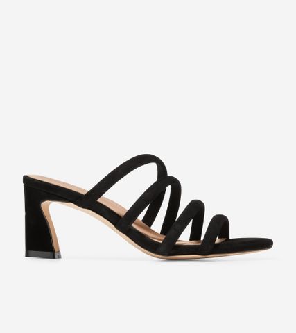 ADELLA SANDAL 65MM - BLACK / 5 / MEDIUM