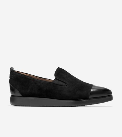 GRAND AMBITION SLIP ON LOAFER - BLACK / 5