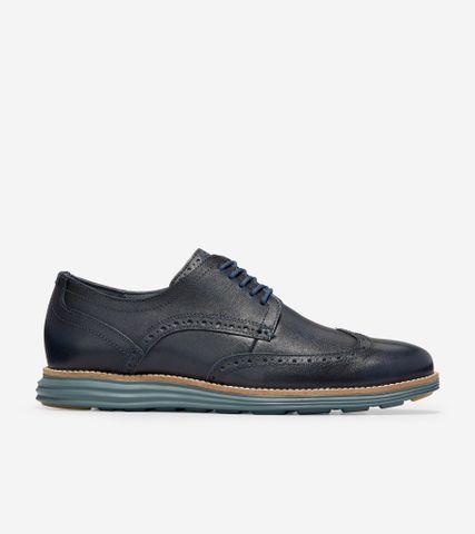 ØRIGINALGRAND WINGTIP OXFORD - BLUE / 7 / WIDE