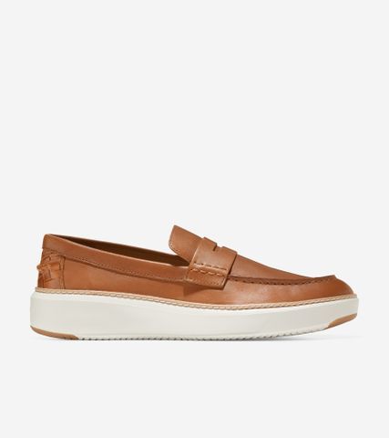 GRANDPRØ TOPSPIN PENNY LOAFER - BROWN / 7 / WIDE